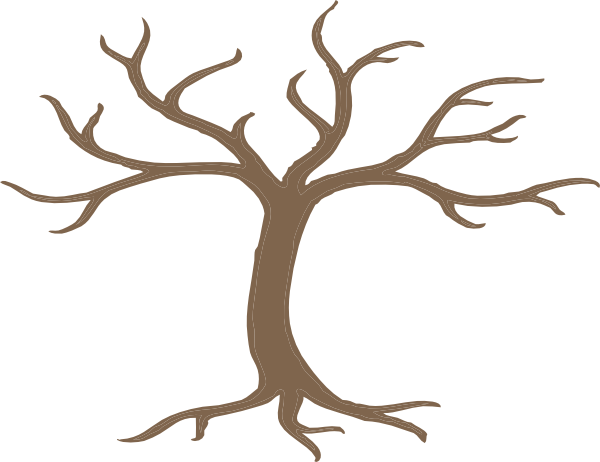 Brown Tree Trunk Clipart.