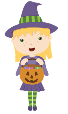 Trick or treaters clipart 2 » Clipart Station.