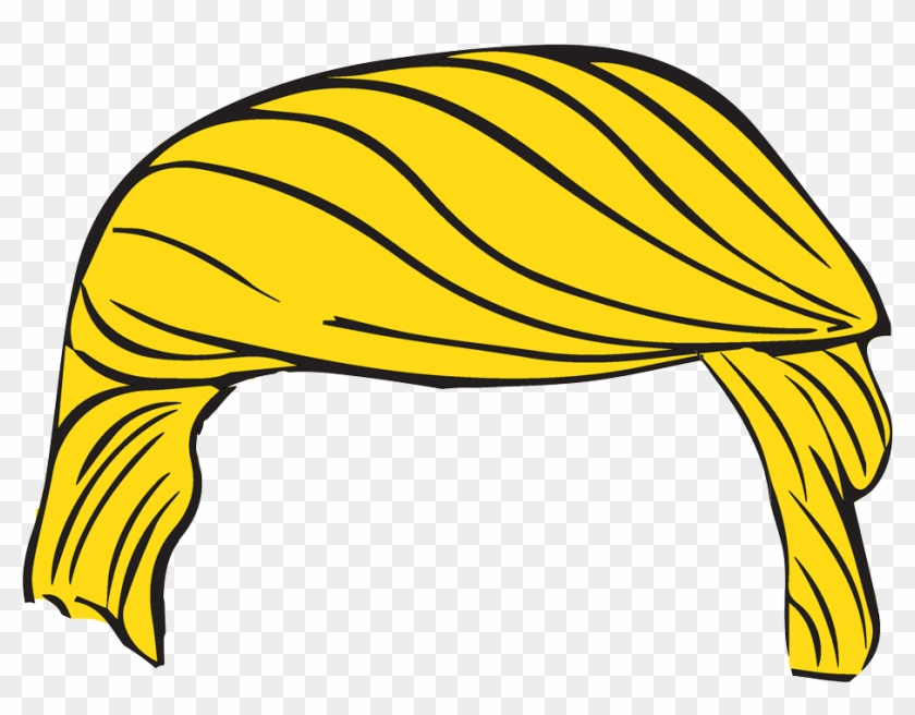 Trump Hair Transparent Background.