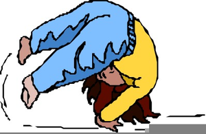 Gymnastics Tumbling Clipart.