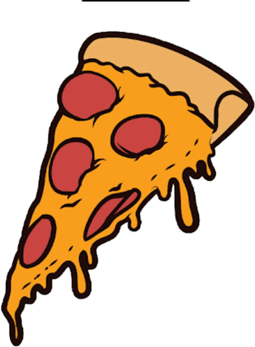 Pizza Tumblr Stickers Cartoon Pizza Slice Png.