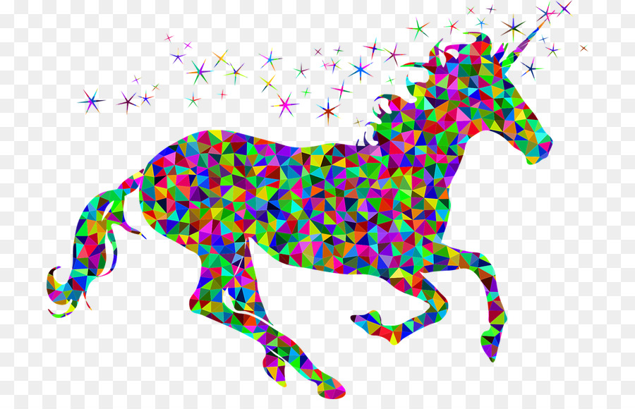 Unicorn Background clipart.