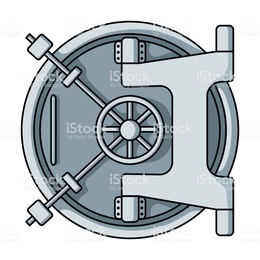 Download bank vault icon clipart Bank vault Clip art.