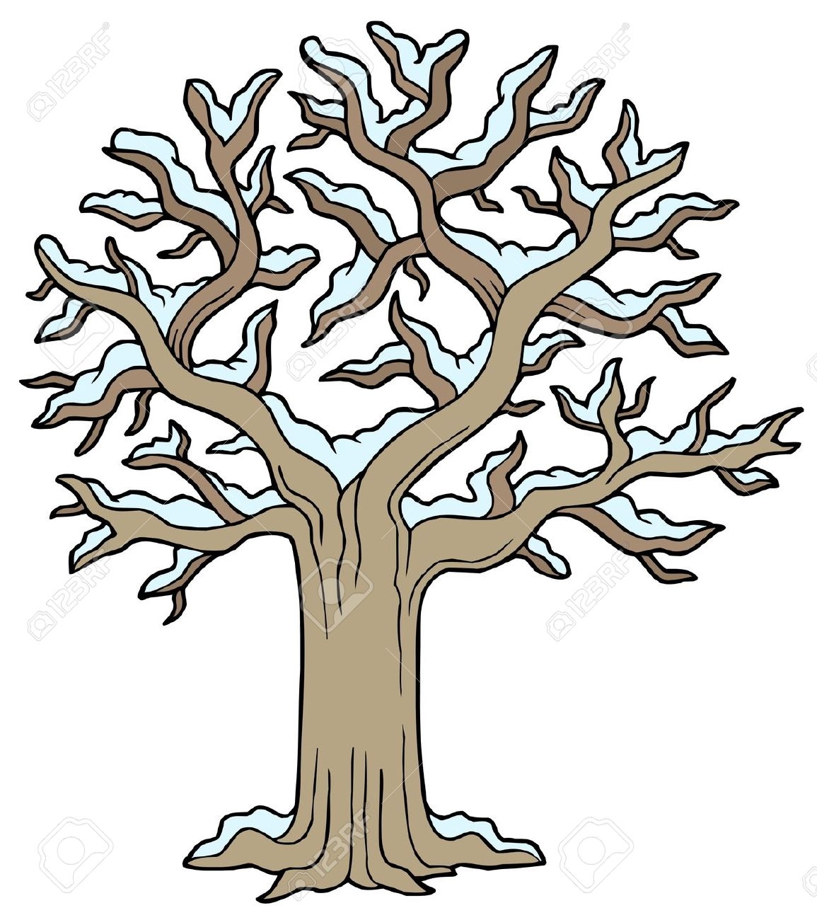 Similiar Winter Tree Cartoon Keywords.