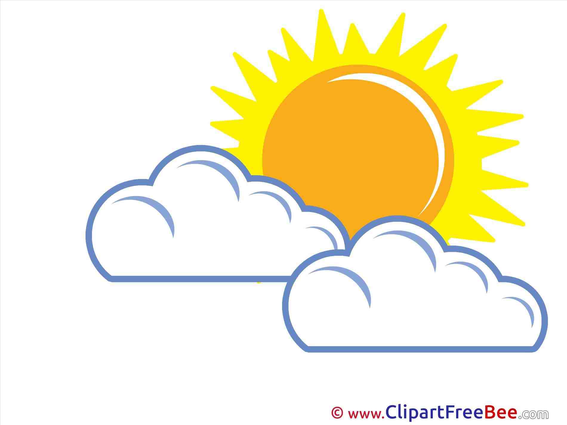 Warm Warm Weather Clipart weather sun clouds » Clipart Station.