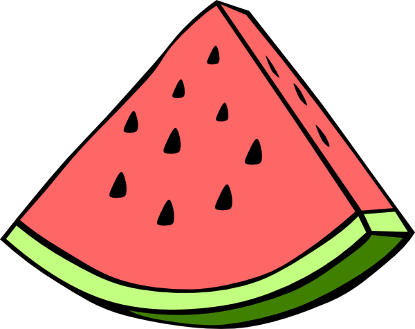Watermelon Wedge Clip Art at Clker.com.