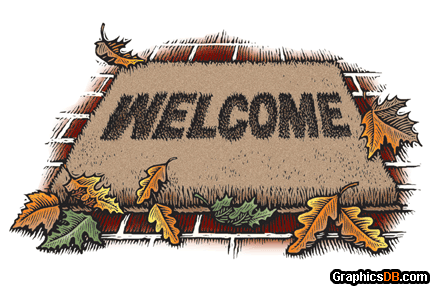 7068 Welcome free clipart.