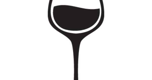 clipart white silhouette wine glass - Clipground