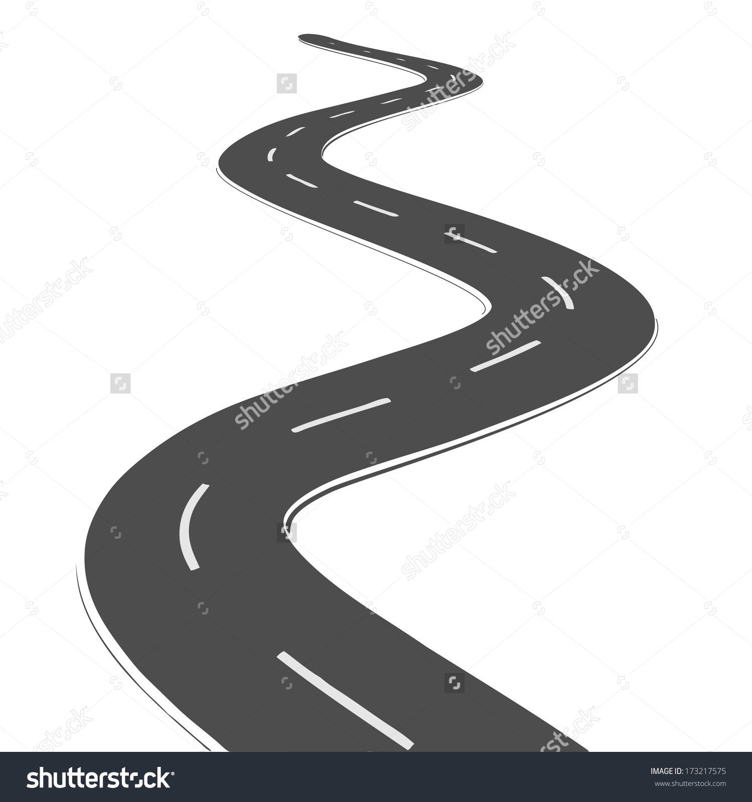 Winding Road Clip Art, Winding Road Free Clipart.