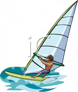 Windsurfing clipart 3 » Clipart Station.