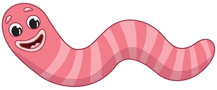 Worm clipart. Free download..