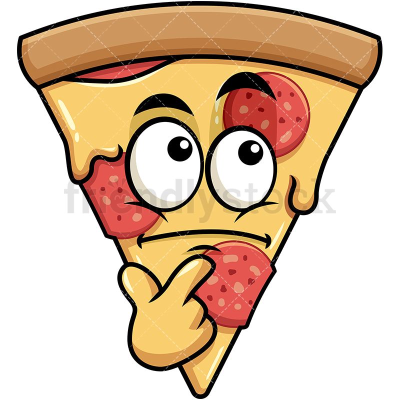 Wondering Pizza Emoji in 2019.