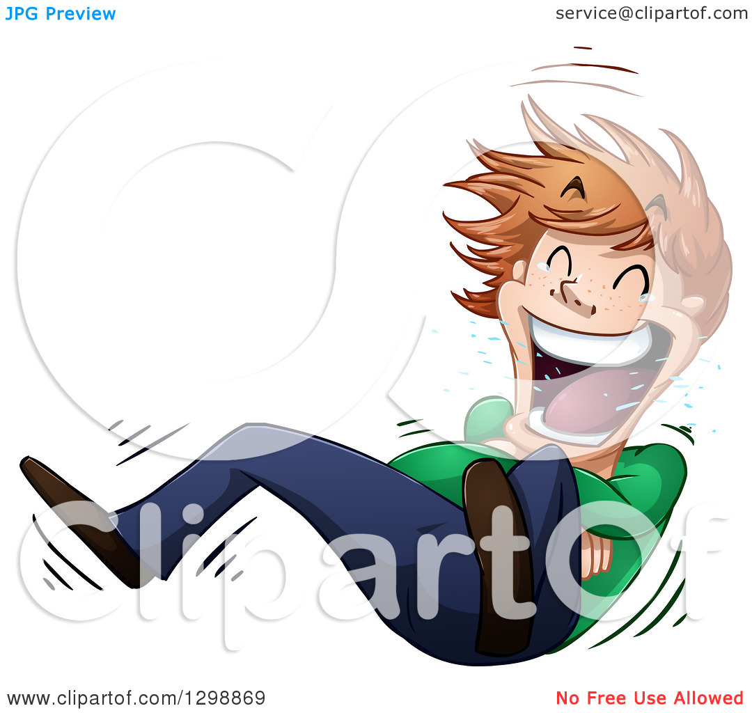 Rolling On The Floor Laughing Clipart#2174394.