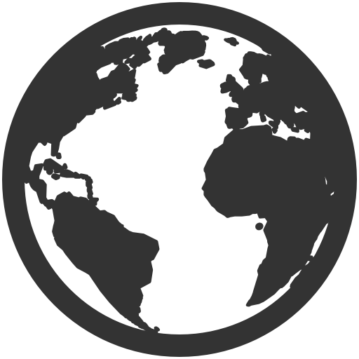 Globe World Icon.