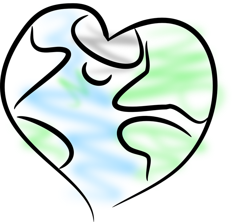 Free vector graphic: Earth, Heart, World, Environment.