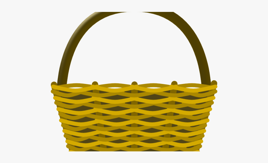 Picnic Basket Clipart Woven.