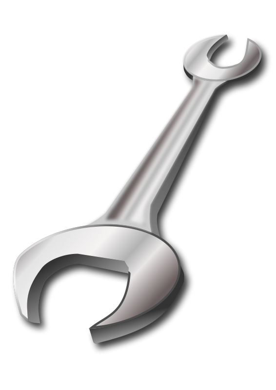 Free Clipart: Wrench.
