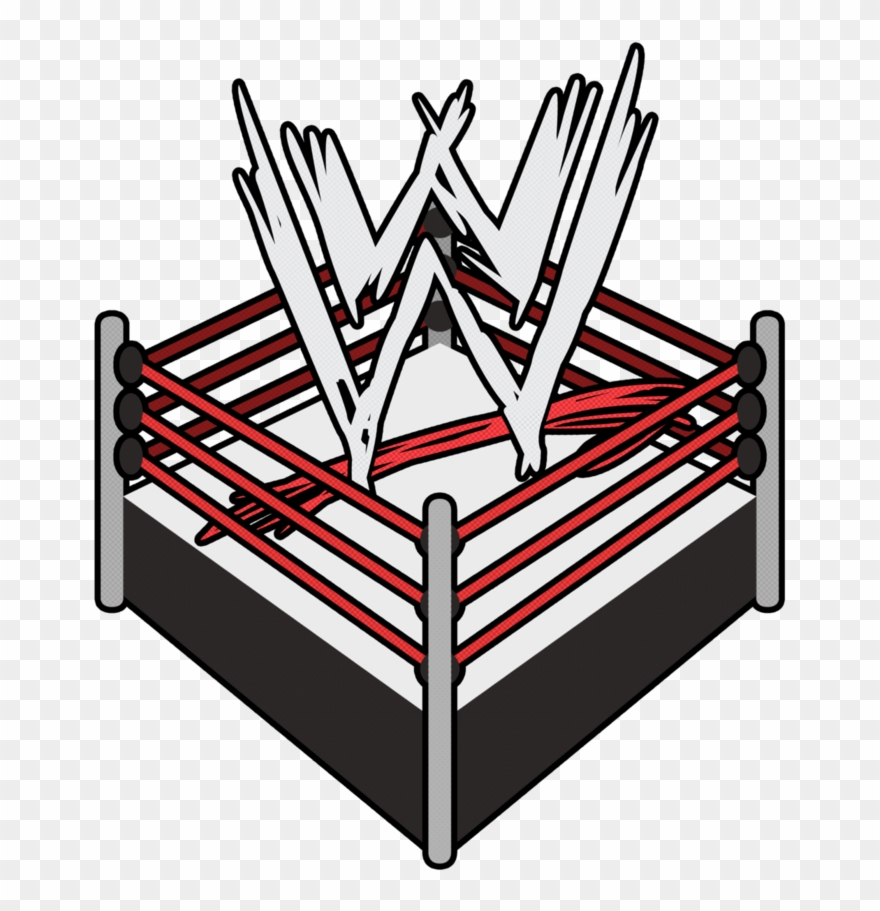 Wrestling Ring Logo.