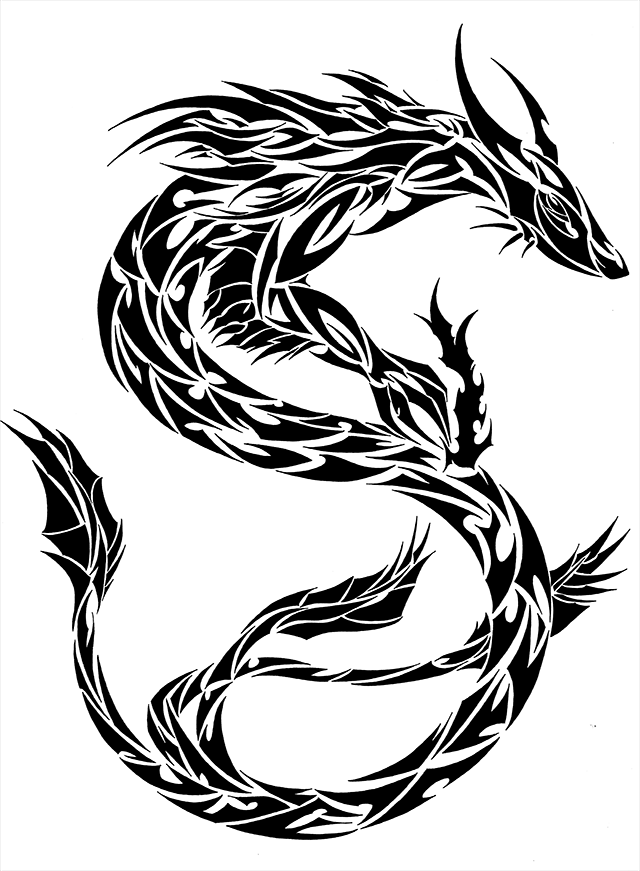 Chinese Dragon clipart.