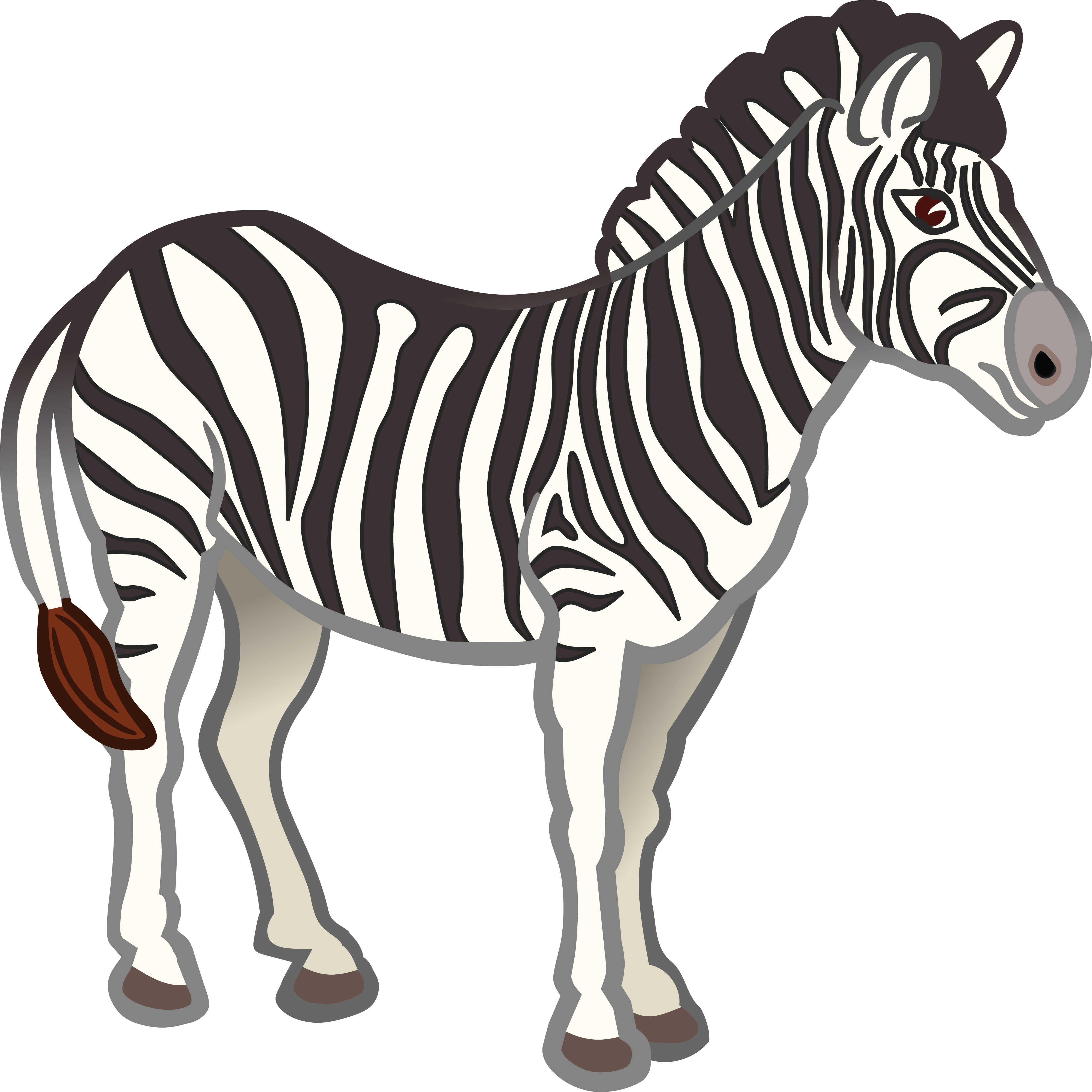 Zebra Free Clipart.