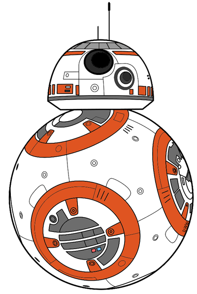 Star Wars: The Force Awakens Clip Art Images.