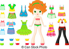 Paper doll Stock Illustrations. 1,785 Paper doll clip art images.
