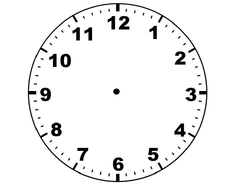 clock with no hands clipart - Clipground