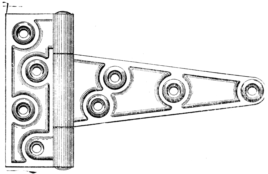 Door Style Hinge.