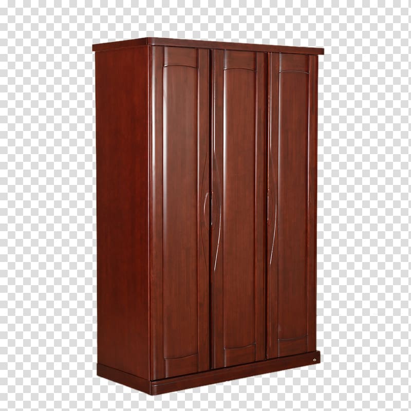 Wardrobe Closet Cupboard Cabinetry Drawer, Three solid wood wardrobe.