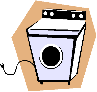 Clothes Washer Dryer Clip Art.