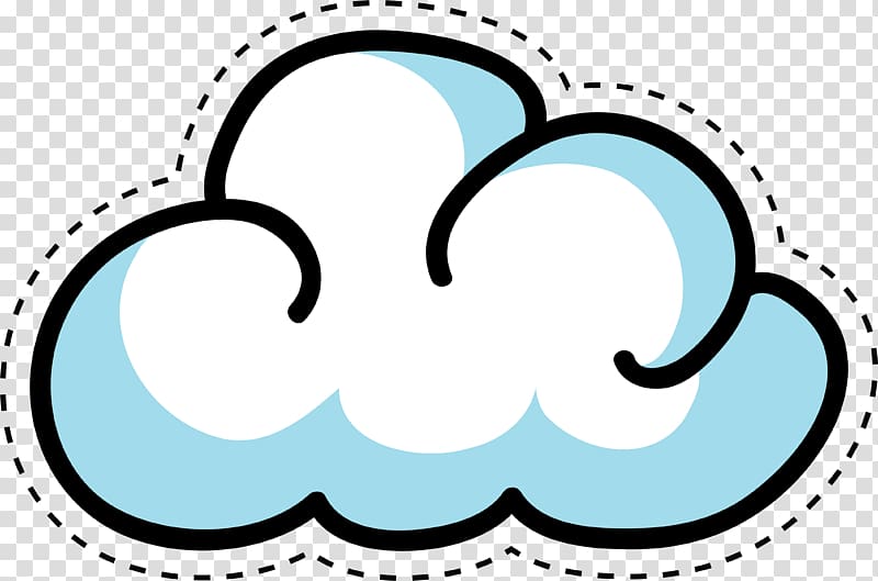 Cloud White , White cartoon clouds transparent background.