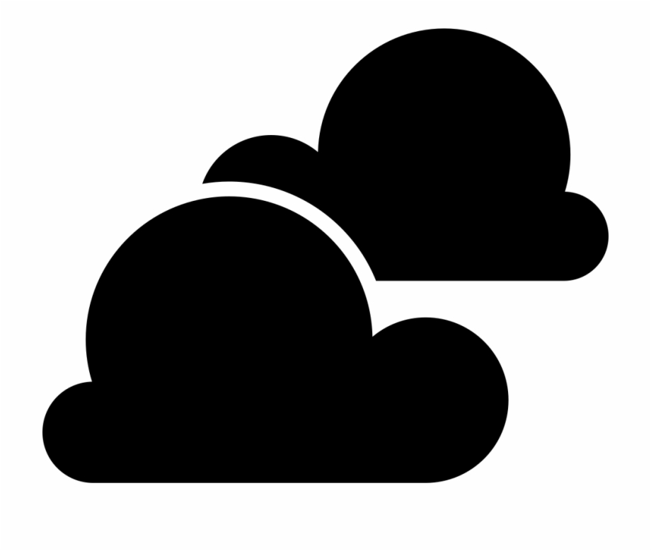 Png File Black Clouds On White.