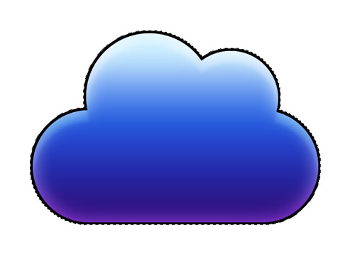 How To Create a Vibrant Cloud Icon in Photoshop.