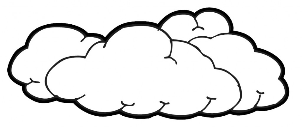 Clouds clip art.