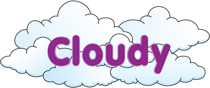 Cloudy Day Clipart.