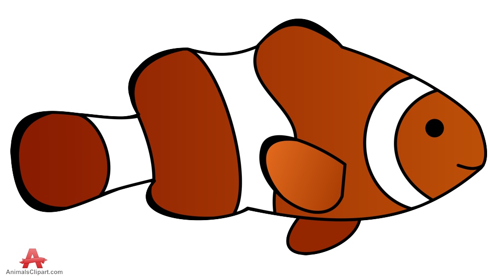 Clown Fish Clipart.