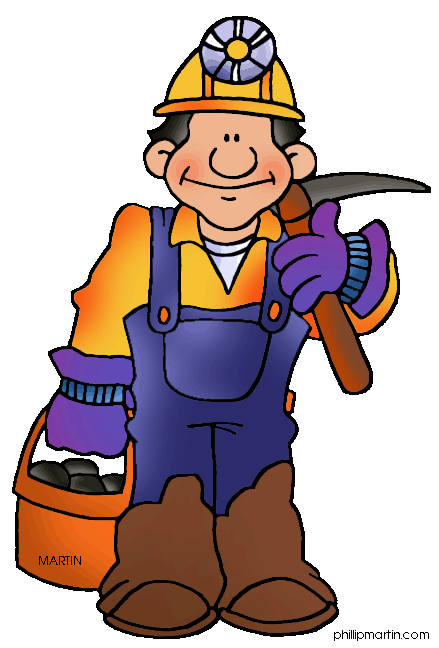 Animated mining clipart.