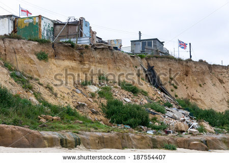 Coastal Erosion Stock Photos, Royalty.