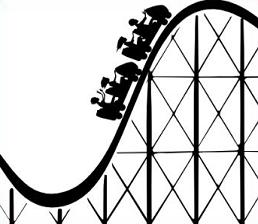 Free Roller Coaster Clipart.