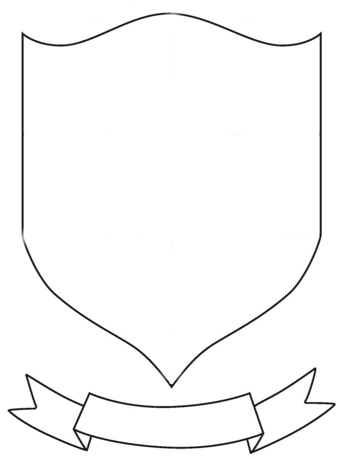 Family Crest Printable Template