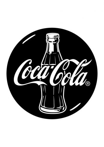 Coca cola clipart black and white 5 » Clipart Station.