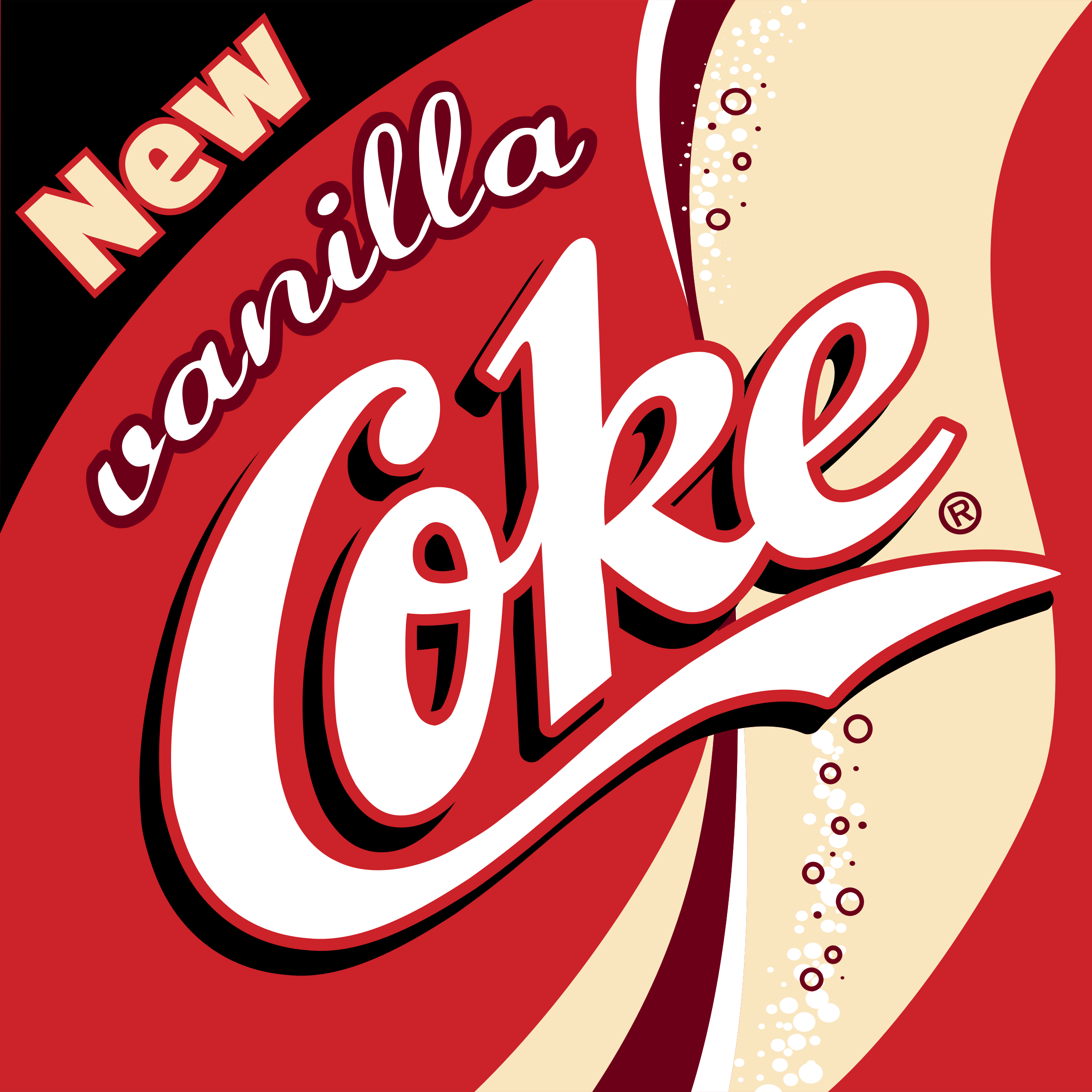 Coca Cola Vanilla Logo PNG Transparent & SVG Vector.