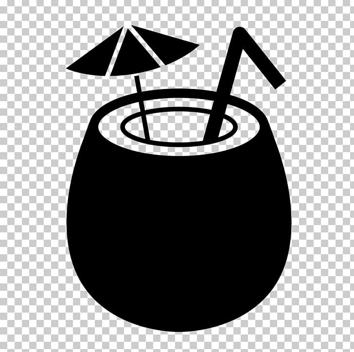 Coconut Water Coconut Milk Black And White PNG, Clipart, Black And.