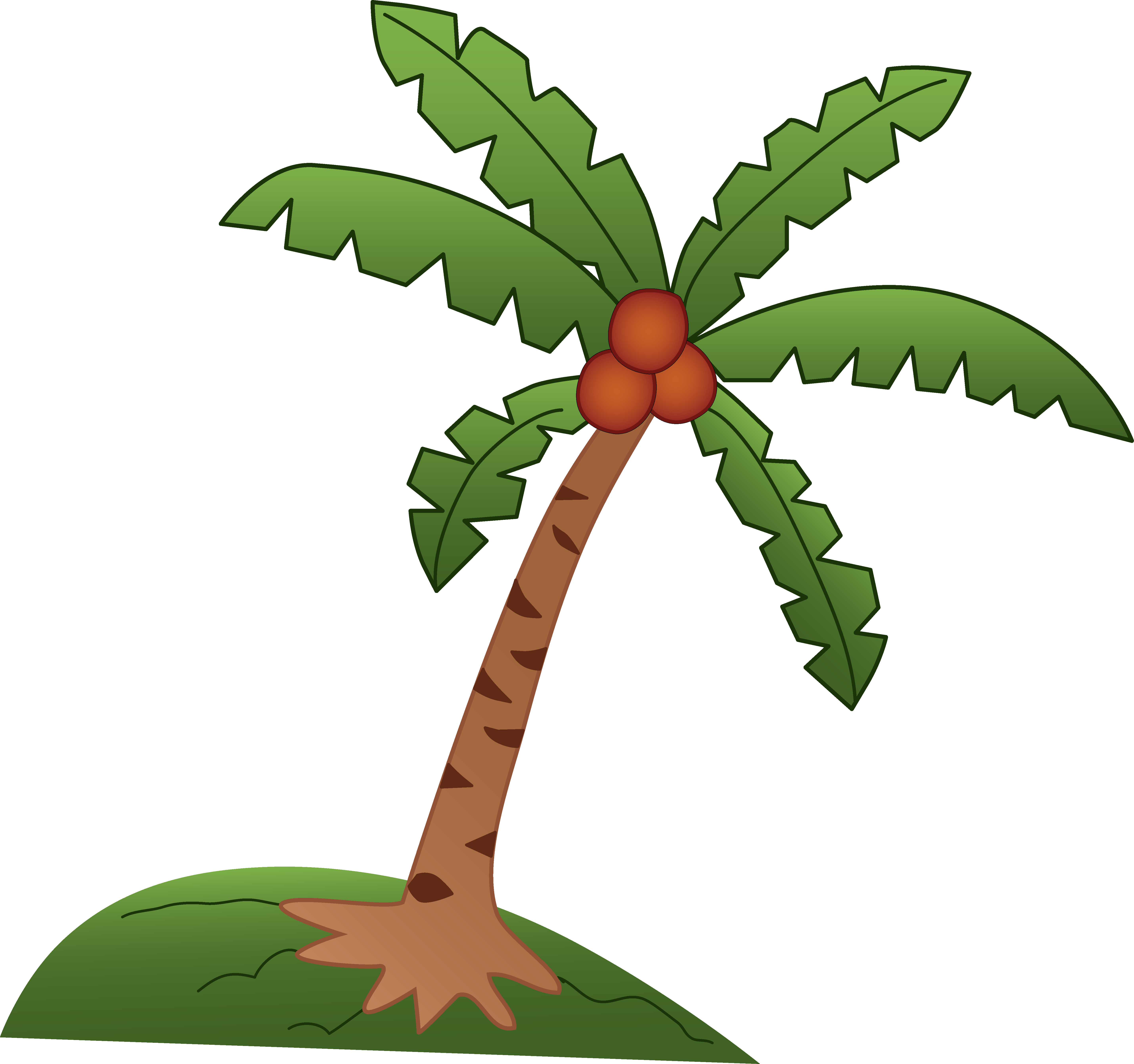 Coconut Palm Clipart 11 