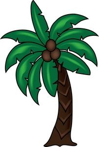 Palm Tree Clipart Image.
