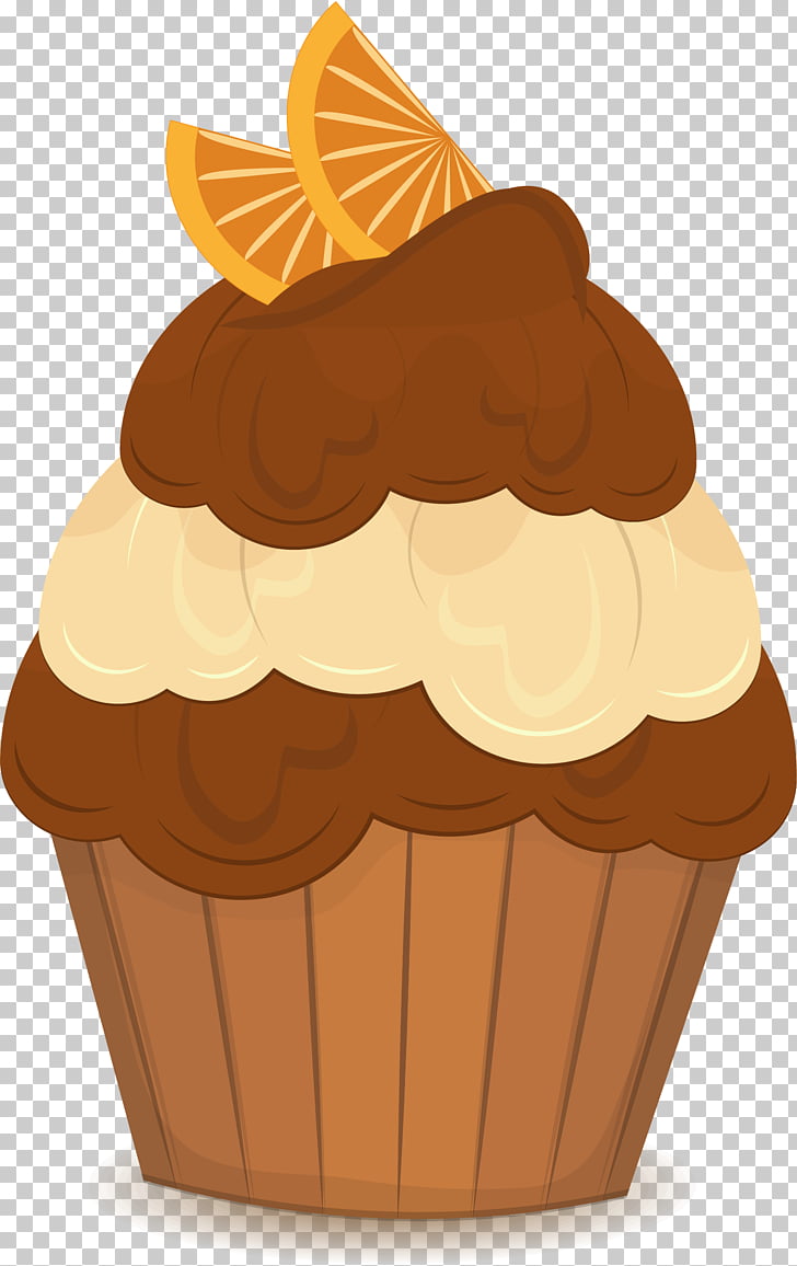 Ice cream Coffee Cafe Muffin, Cartoon Gourmet Cake PNG.