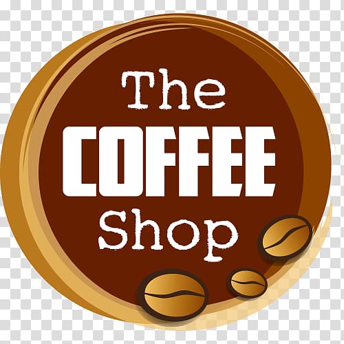 The Coffee Shop logo, Coffee bean Cafe , Creative Coffee.