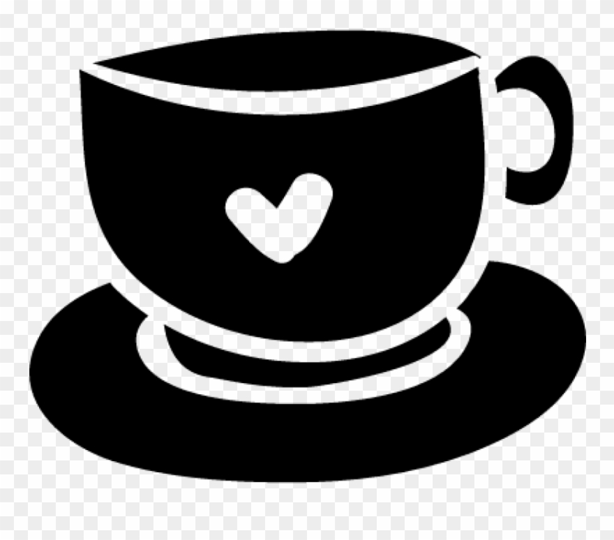 Free Png Download Coffee Cup With Heart Png Images.