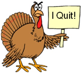 Quitting Cold Turkey.
