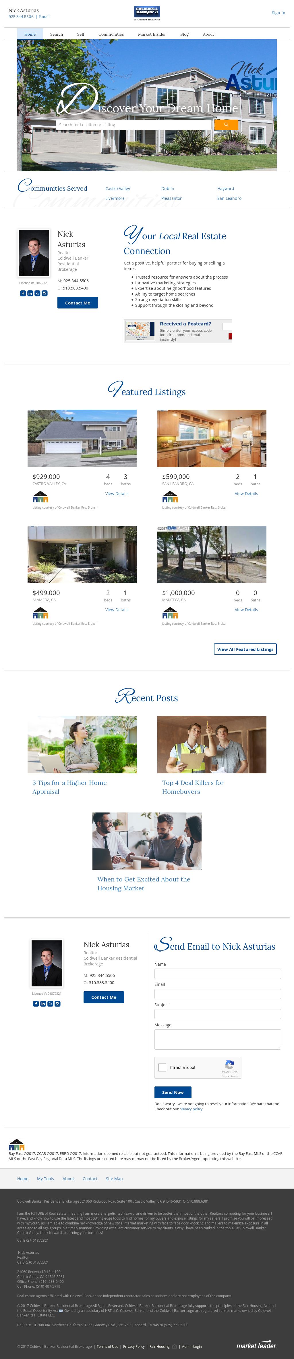 Nick Asturias, East Bay Realtor Competitors, Revenue and.